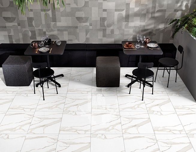 Керамогранит Статуарио  голд Глосси/Statuario gold 60х60